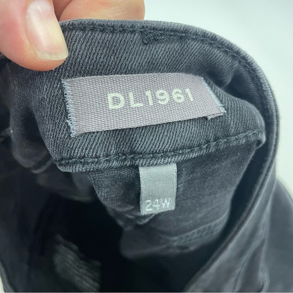 DL1961 Women's Patti Straight High Rise Vintage Jeans Size 24W NWT Retail $184 - Picture 5 of 13